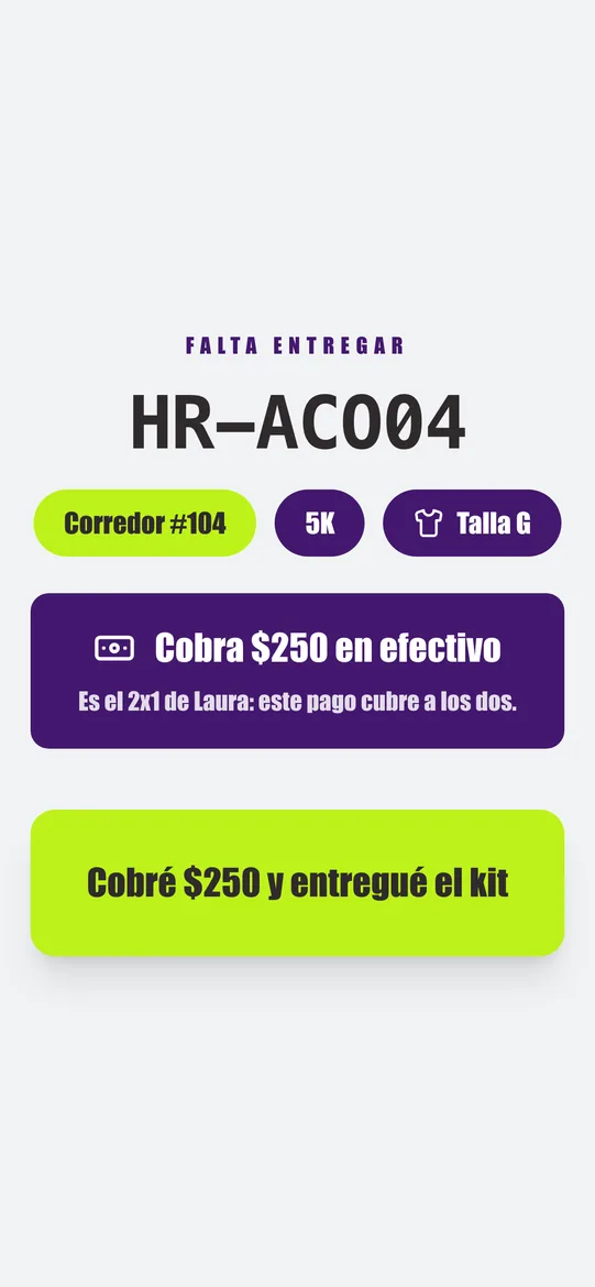 2x1: cobra una vez, entrega dos