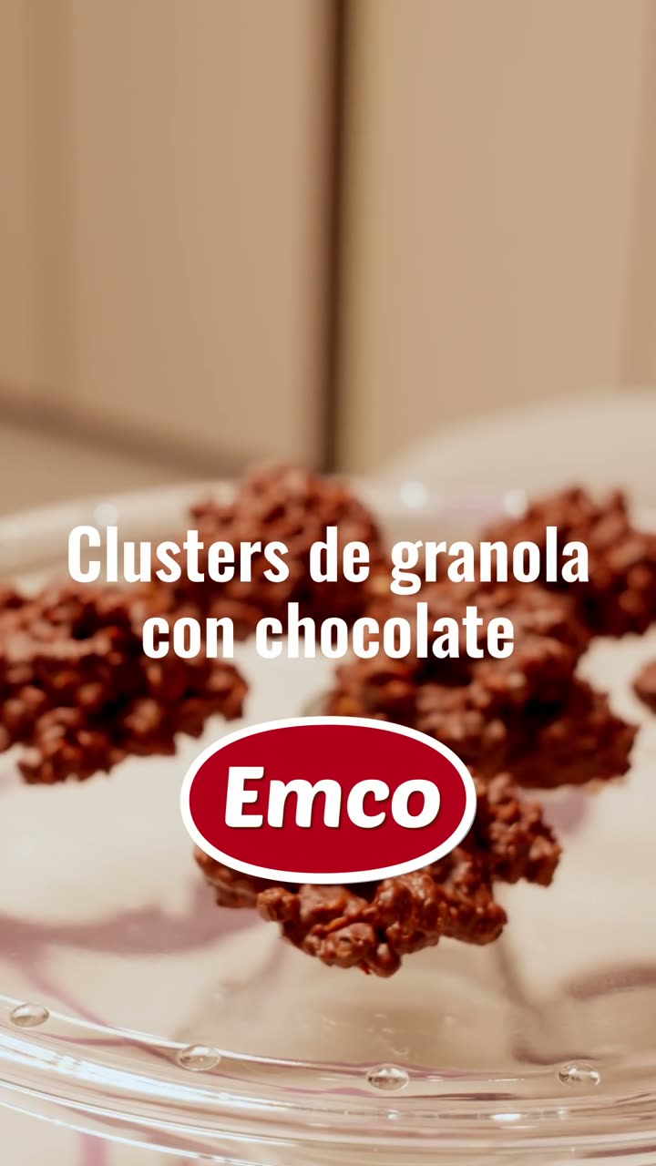 EMCO México — Clusters de granola con chocolate